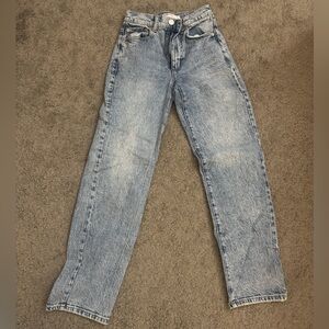 Garage Women's Light Blue Vintage Straight Jeans